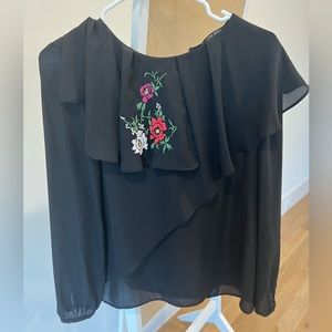 Lightweight embroidered blouse